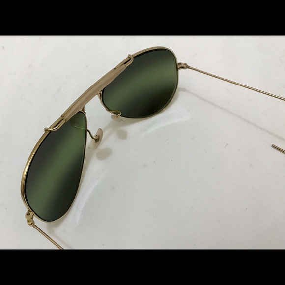 New Vintage B&L Ray Ban 58mm Aviator Sunglasses - Picture 4 of 8
